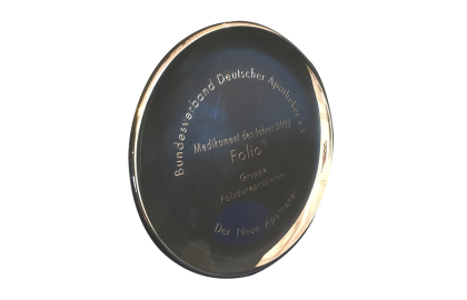 Giải thưởng “Sản phẩm y tế tốt nhất” của Đức trong danh mục Sản phẩm axit folic